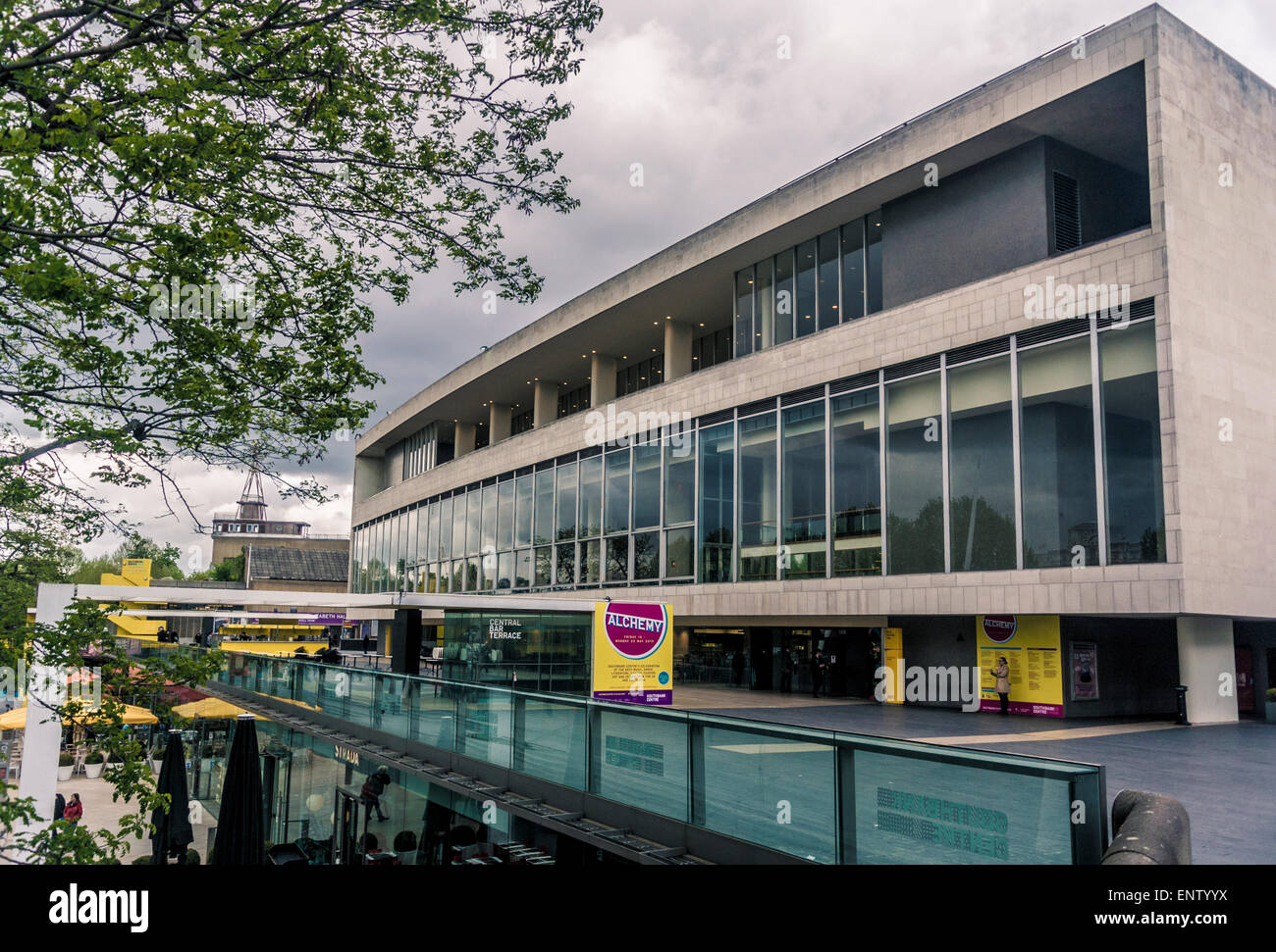 Royal Festival Hall, Southbank Centre, Londres. Banque D'Images