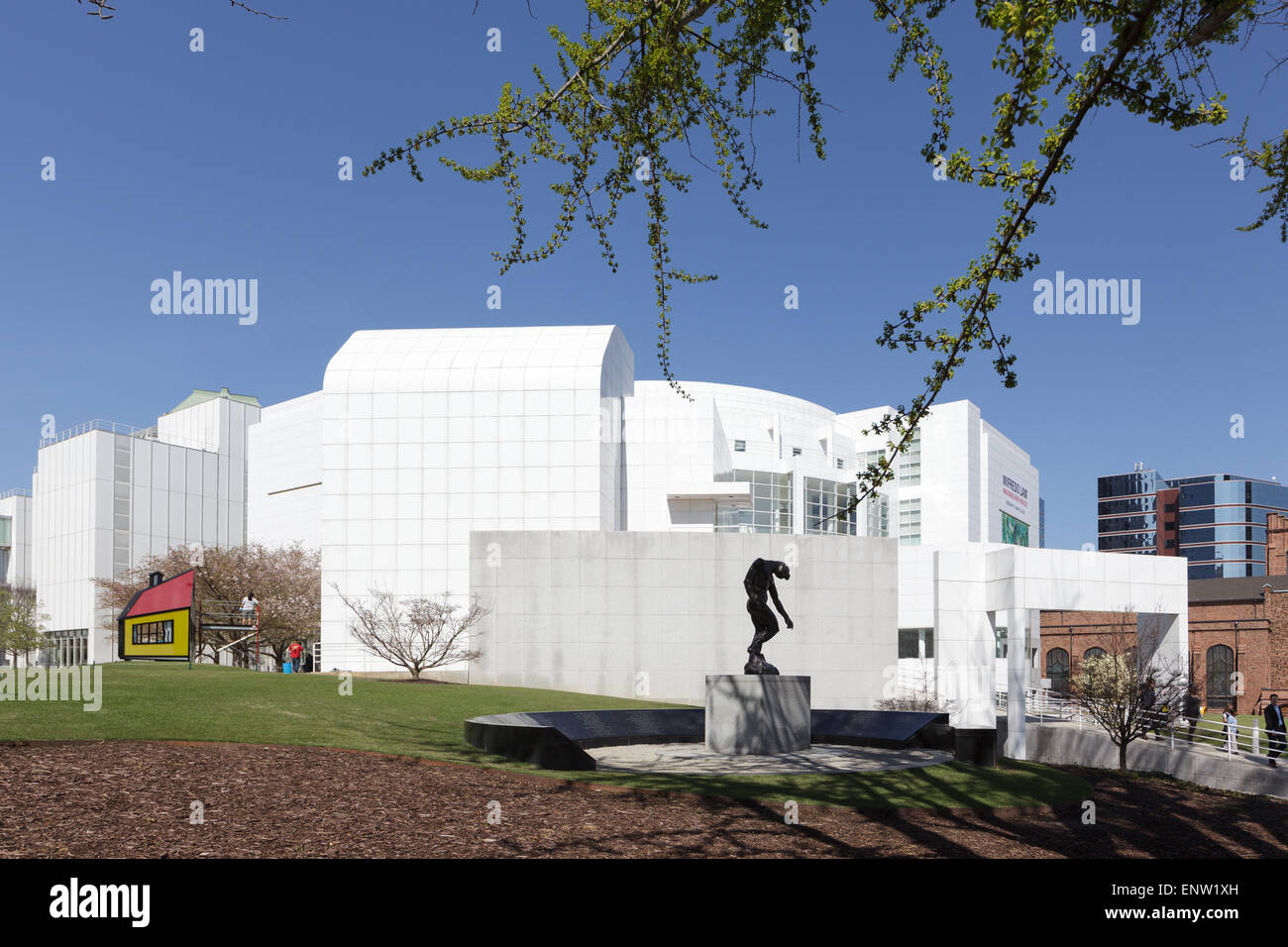 High Museum of Art, Woodruff Arts Center, l'architecte Richard Meier, a remporté le Prix Pritzker, Atlanta, Georgia, USA Banque D'Images