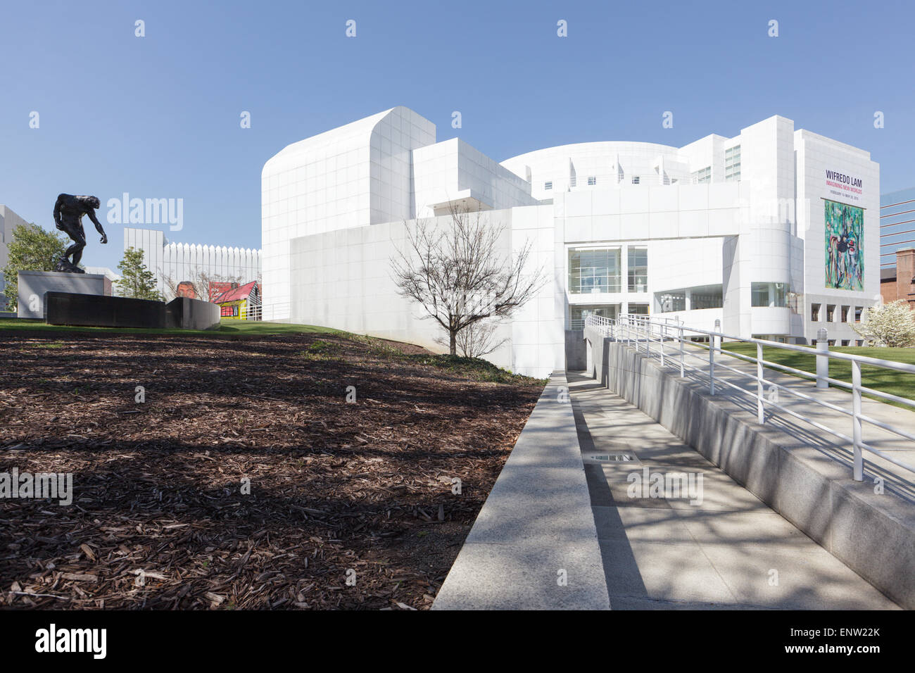 High Museum of Art, Woodruff Arts Center, l'architecte Richard Meier, a remporté le Prix Pritzker, Atlanta, Georgia, USA Banque D'Images