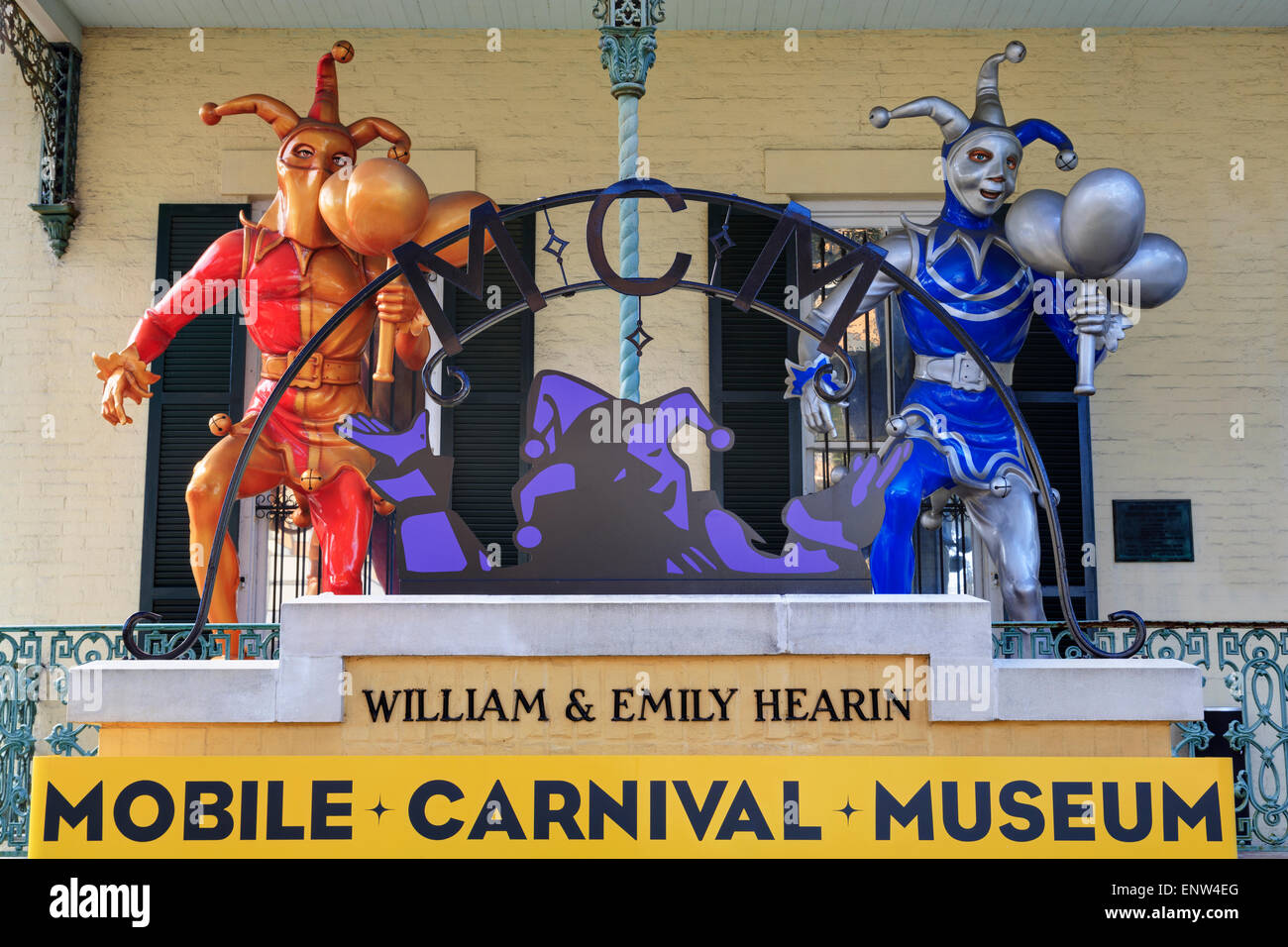 Musée du Carnaval Mobile, Mobile, Alabama, États-Unis Photo Stock - Alamy