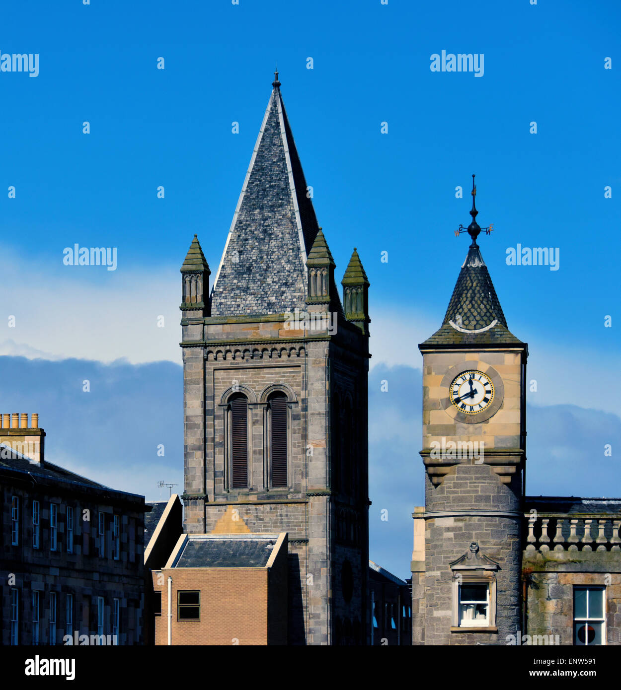 Deanhaugh Street, Stockbridge, Édimbourg, Écosse, Royaume-Uni, Europe. Banque D'Images