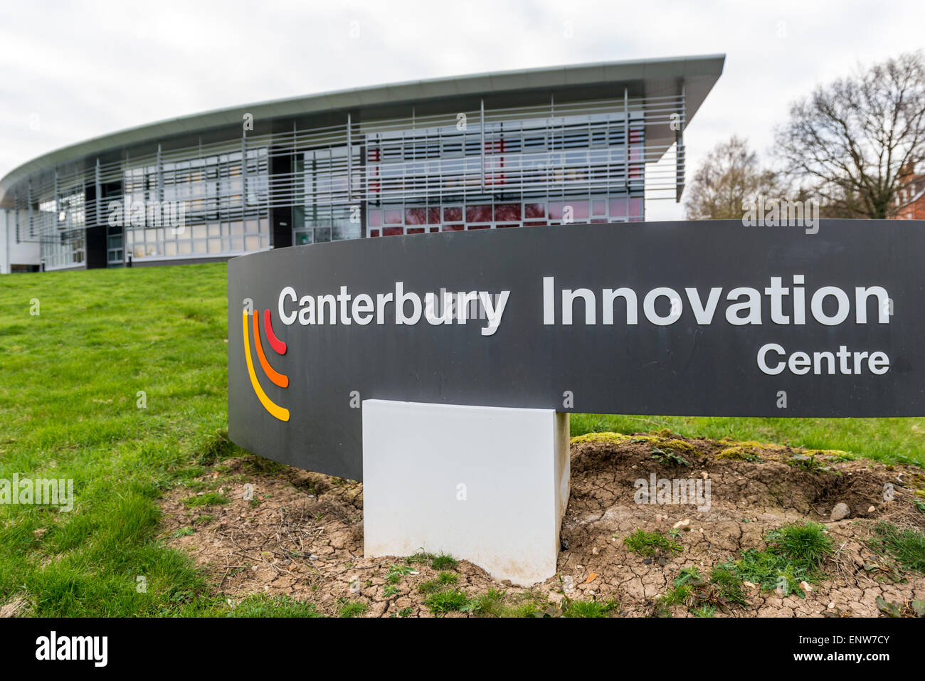 Centre d'innovation de Canterbury dans le Kent est un centre d'affaires novatrices et des entreprises de haute technologie Banque D'Images