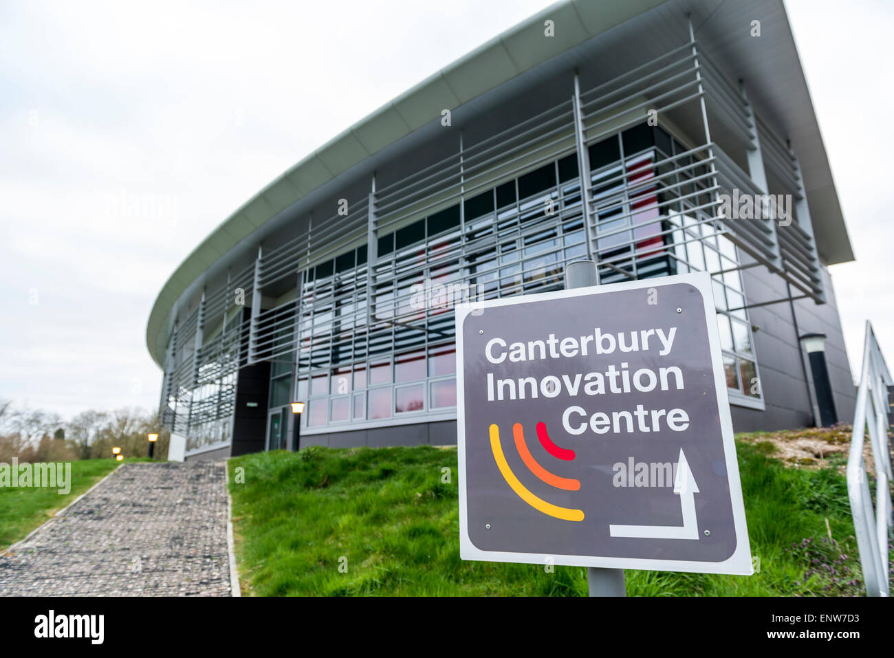 Centre d'innovation de Canterbury dans le Kent est un centre d'affaires novatrices et des entreprises de haute technologie Banque D'Images