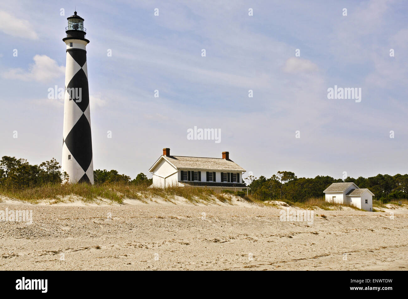 Cape Lookout Lighthouse Banque D'Images