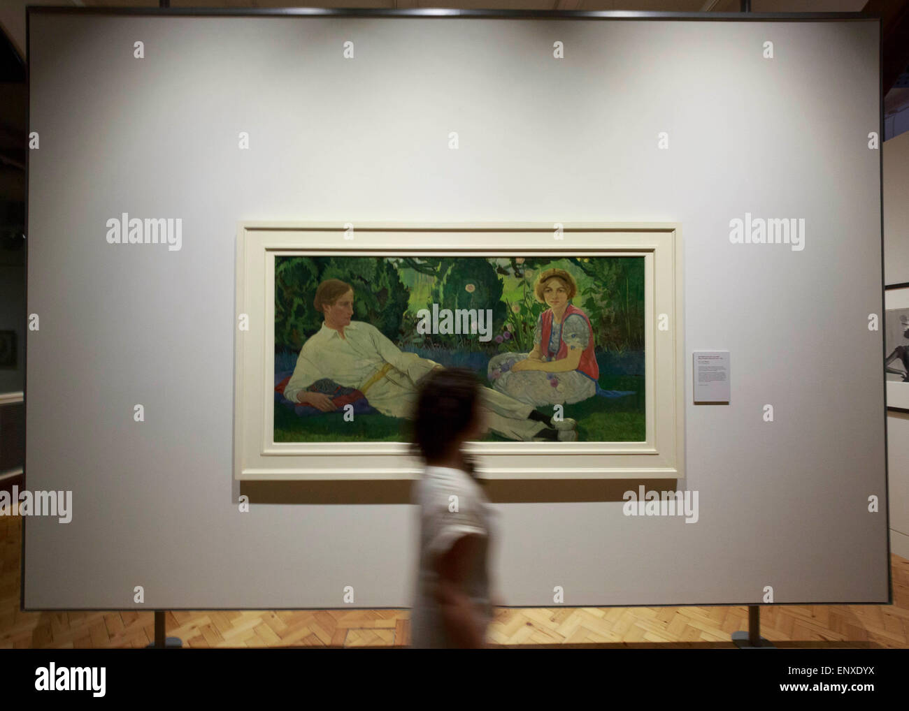 Édimbourg. UK. 12 mai, 2015. Un double portrait par le célèbre peintre Édimbourg Cecile Walton sur afficher dans Scottish National Portrait Gallery. Credit : Pako Mera/Alamy Live News Banque D'Images