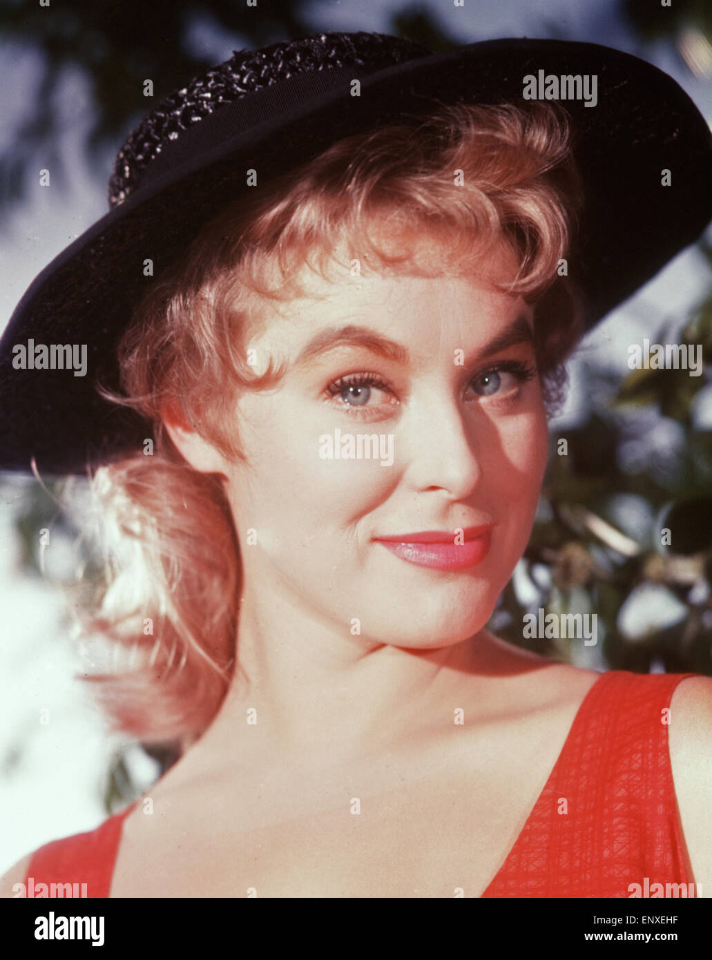 Die deutsche Schauspielerin Marianne Hold (1929-1994), circa 1955 Portrait von. L'actrice allemande Marianne Hold, 1955. Banque D'Images