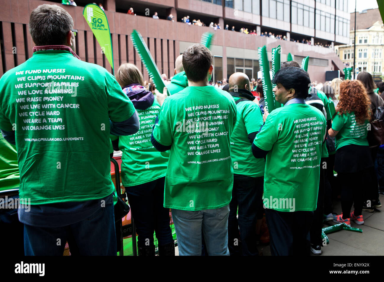 L'exécution pour la charité au Marathon de Londres Banque D'Images