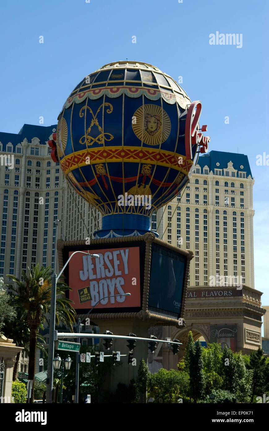 Paris Hotel and Casino Las Vegas NEVADA USA Banque D'Images