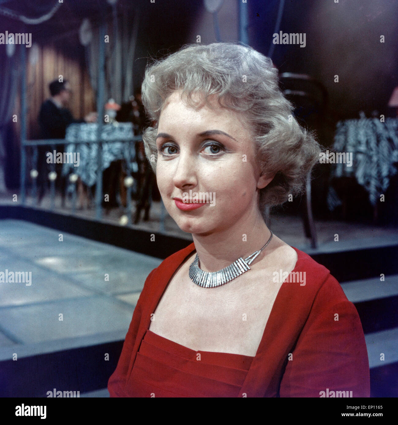 Deutsche Schauspielerin Und Edith Hancke Fernseh Kabarett Kabarettistin Im Frau Sibylle Erfahrt Alles Deutschland 1960 Er Photo Stock Alamy