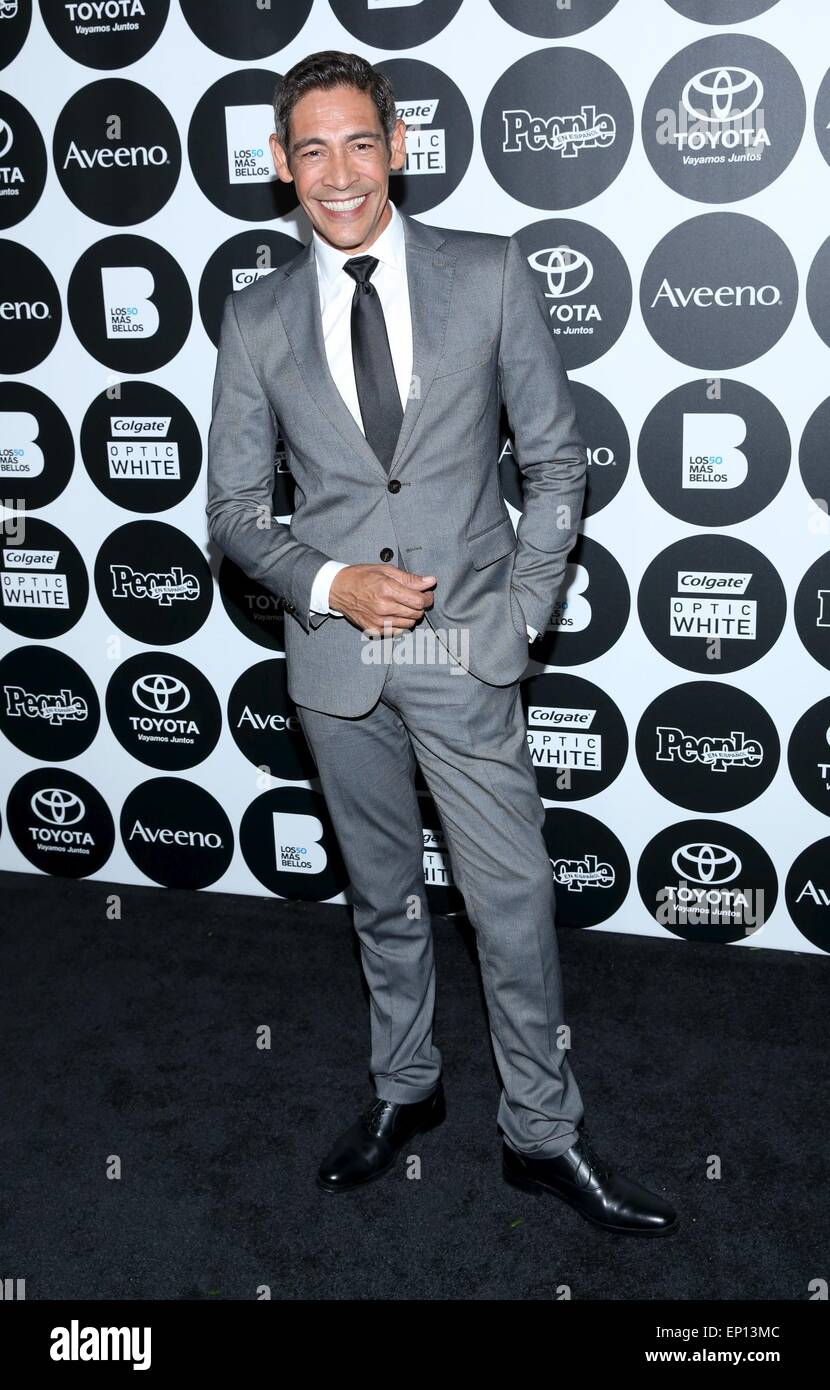 New York, NY, USA. 12 mai, 2015. Johnny Lozada aux arrivées pour Los Bellos Mas 50 (50) Plus Beaux People en espanol, IAC Building, New York, NY Le 12 mai 2015. Credit : Andres Otero/Everett Collection/Alamy Live News Banque D'Images