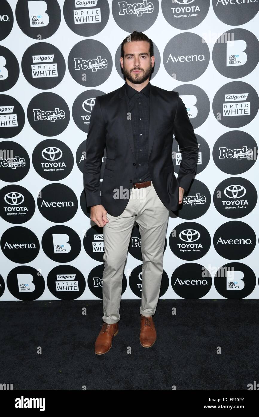 New York, NY, USA. 12 mai, 2015. Pablo Lyle aux arrivées pour Los Bellos Mas 50 (50) Plus Beaux People en espanol, IAC Building, New York, NY Le 12 mai 2015. Credit : Andres Otero/Everett Collection/Alamy Live News Banque D'Images