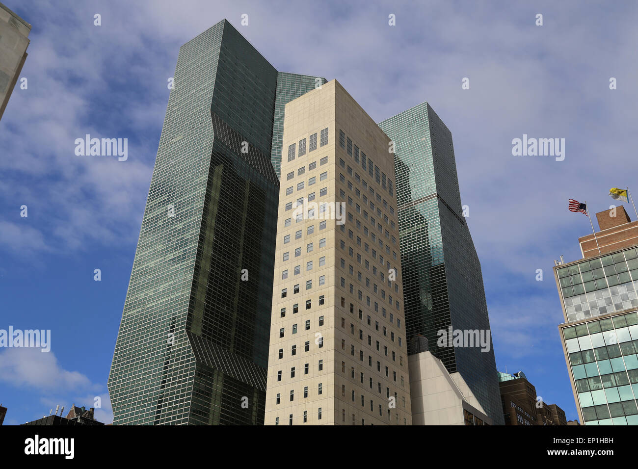 Millennium UN Plaza Hotel à Manhattan, New York. United States. Banque D'Images