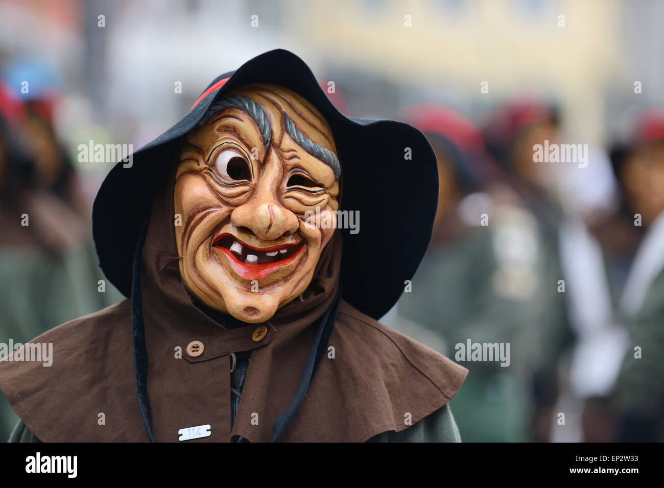 Allemagne, Ravensburg, défilé de l'Swabian-Alemannic Fastnacht Banque D'Images