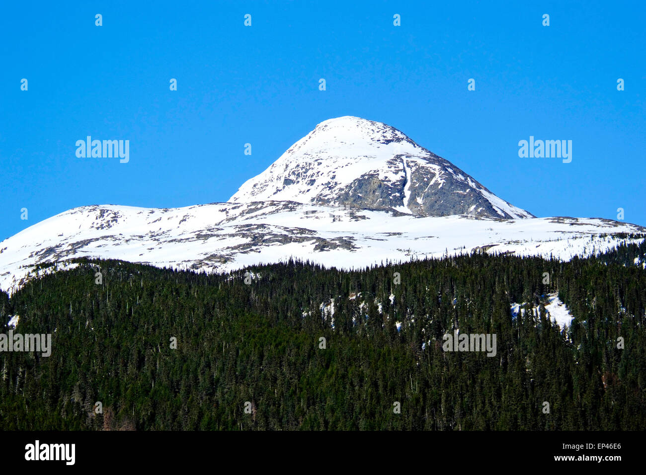 Montagnes de l'Alaska (crête) Banque D'Images