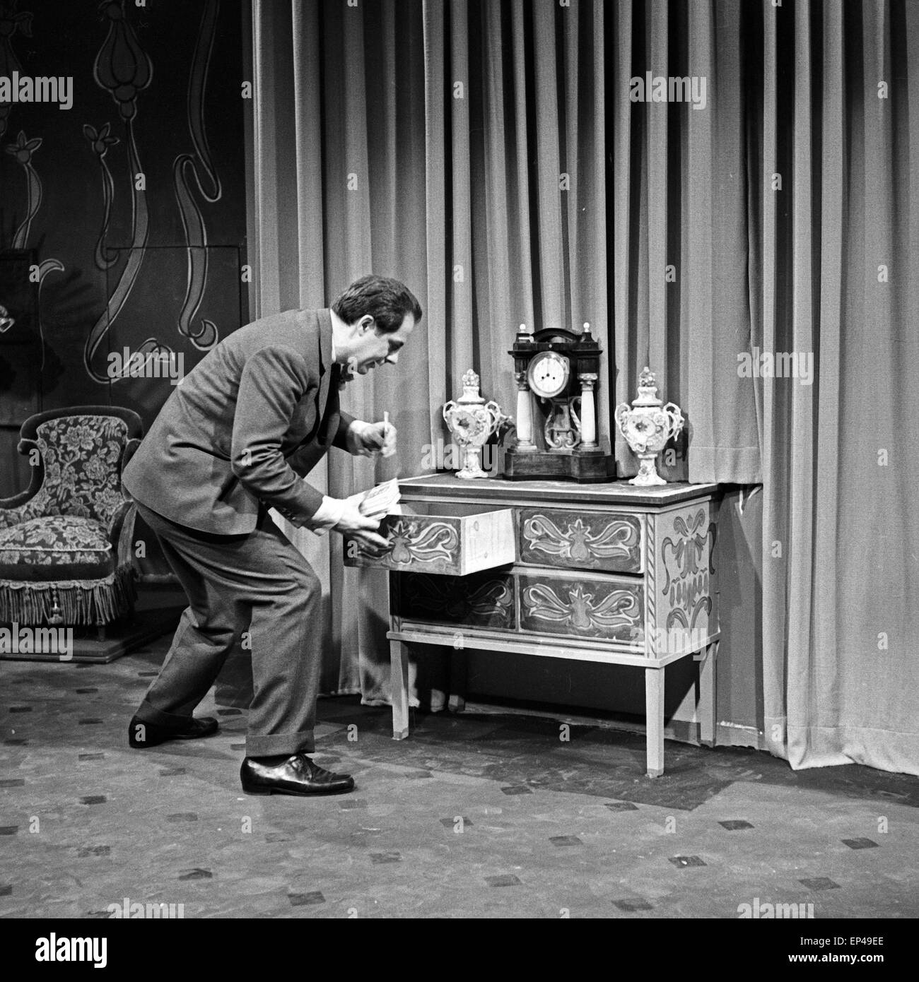 Seehund und Windhund, Kinofilm, Deutschland 1958, Regie : Wolfgang Spier, acteurs : Hans Putz Banque D'Images