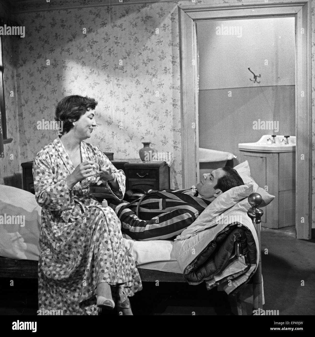 Seehund und Windhund, Kinofilm, Deutschland 1958, Regie : Wolfgang Spier, acteurs : Ilse Kiewiet, Hans Putz Banque D'Images