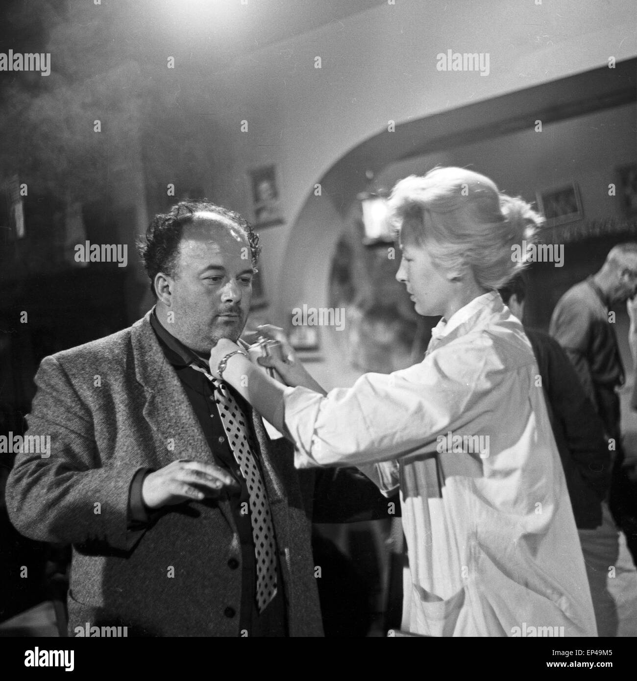 Der tod auf dem Rummelplatz, Kinofilm, Deutschland 1958, Regie : Joachim Hess, acteurs : Stanislav Presse Ledinek Banque D'Images