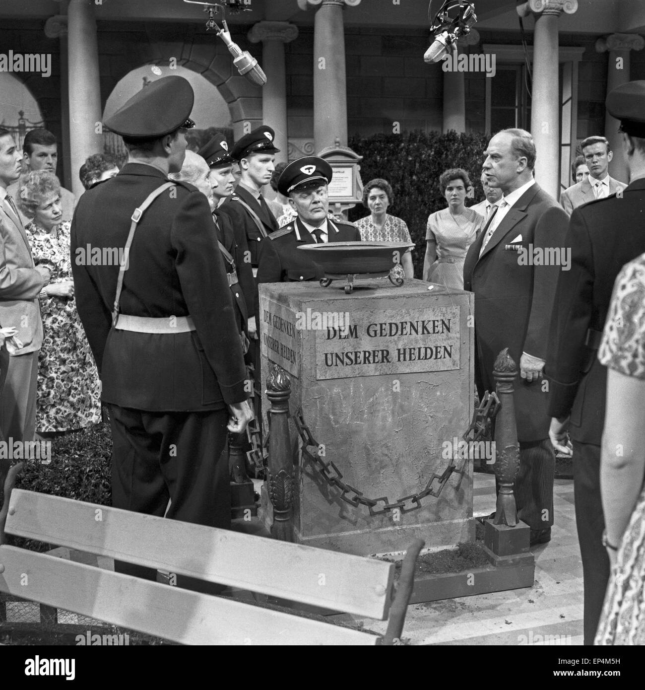 Die Stunde der Antigone, Fernsehspiel, Deutschland 1960, Regie : Fritz Schröder Jahn, acteurs : Werner Hinz (156) Banque D'Images