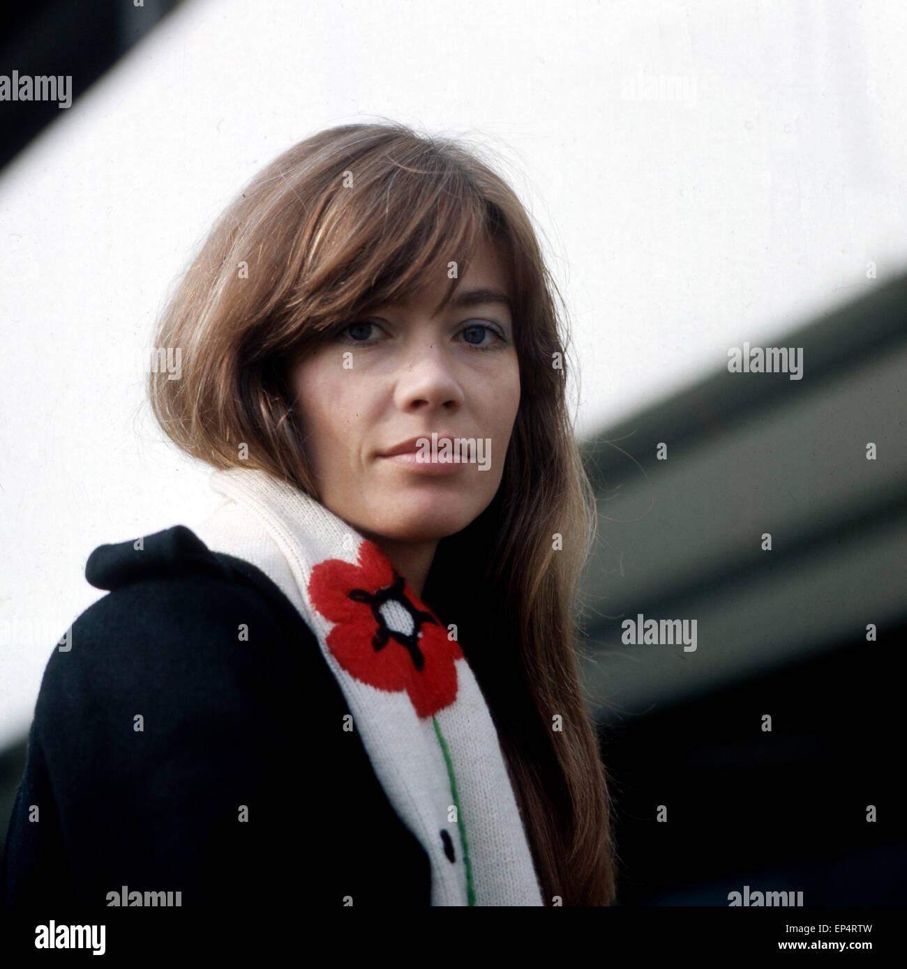 Vieille Photo De Françoise Hardy, Style Années 70, Super état Pour Collection
