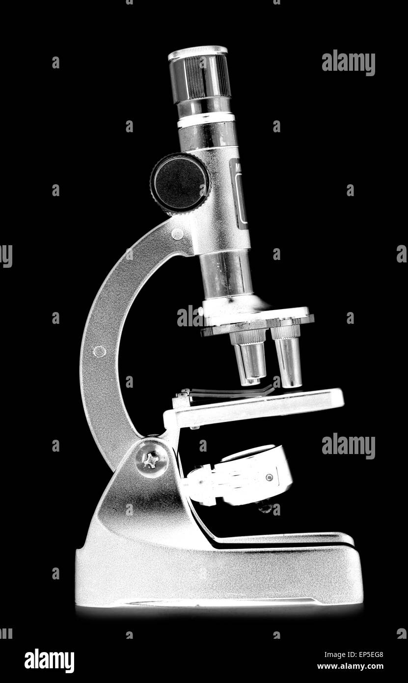 Photogramme numérique découpe de microscope Banque D'Images