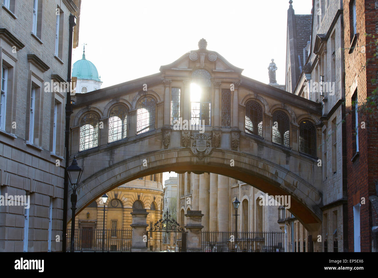 Le Pont des Soupirs, également connu sous le pont de New Hertford College Lane, Oxford, UK Banque D'Images