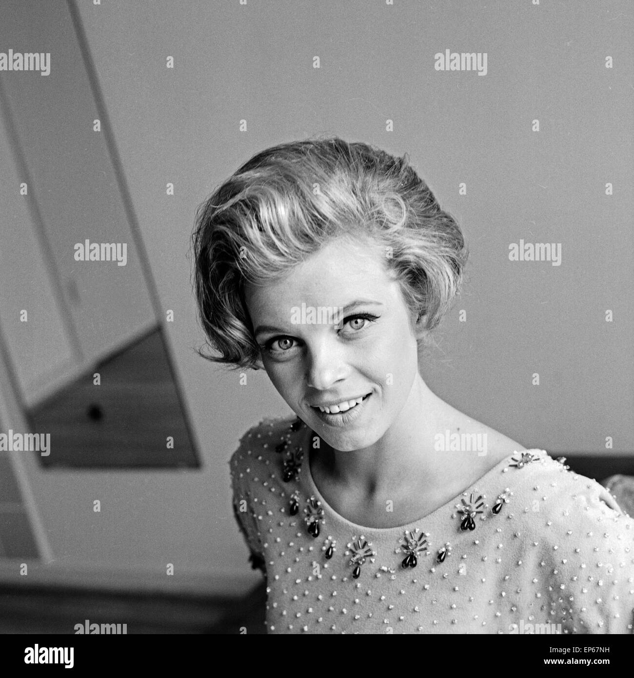 Deutsche Schauspielerin Grit Boettcher, Deutschland 1960 er Jahre. L