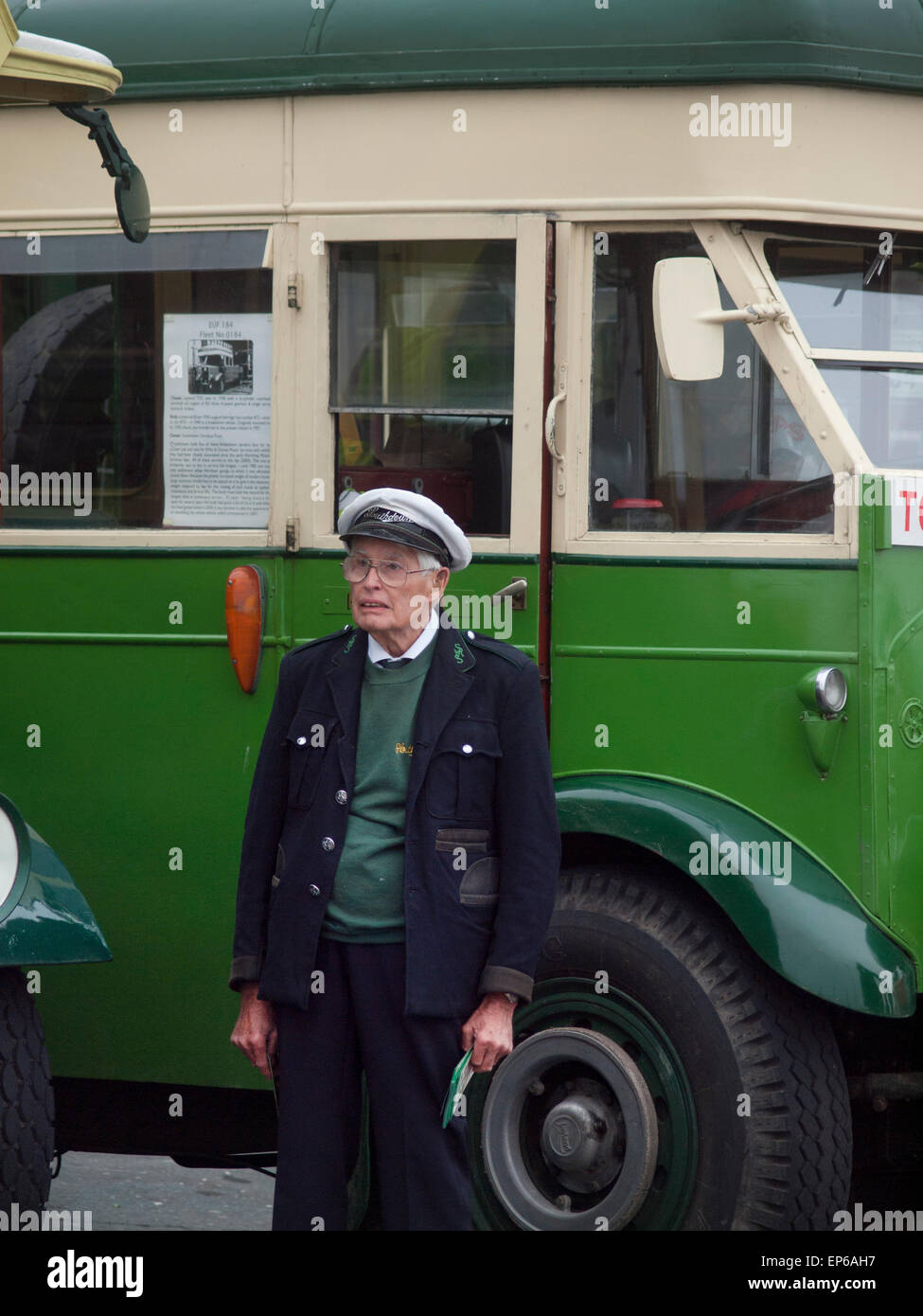 Un rassemblement de véhicules commerciaux vintage à Brighton Banque D'Images