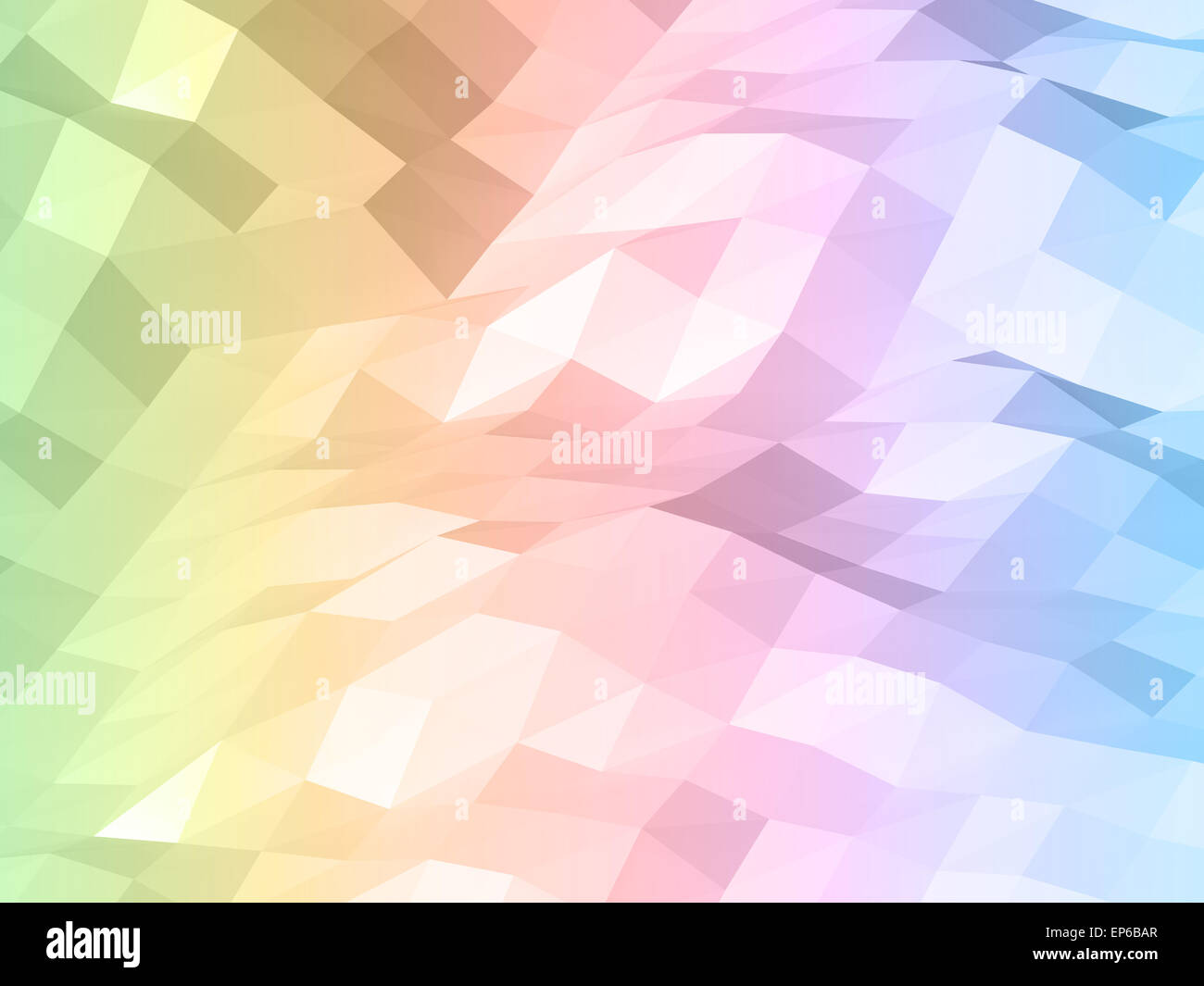 Abstract 3d numériques colorés poly faible texture de fond de surface Banque D'Images