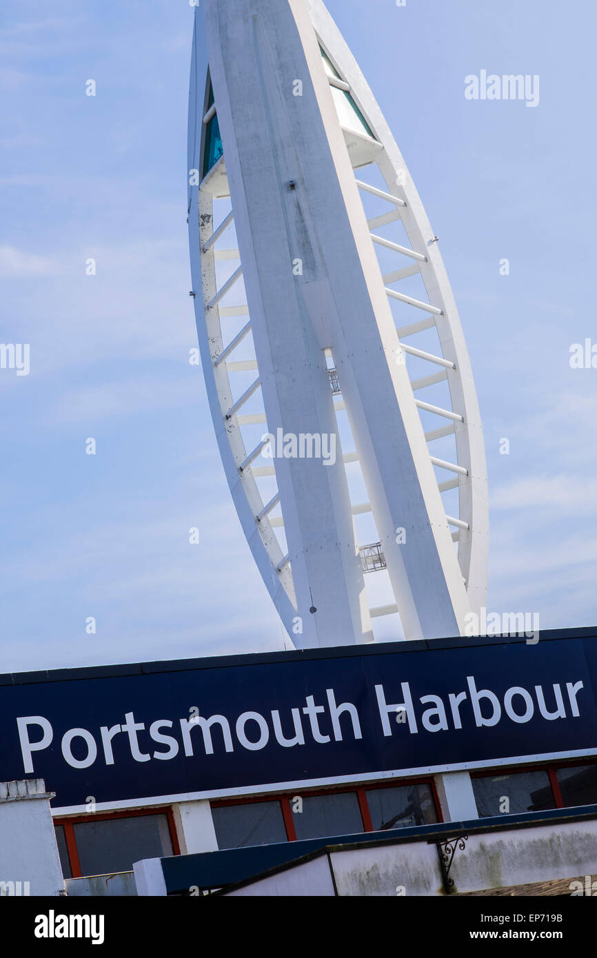 Spinnaker Tower - Le port de Portsmouth, Angleterre, Royaume-Uni Banque D'Images