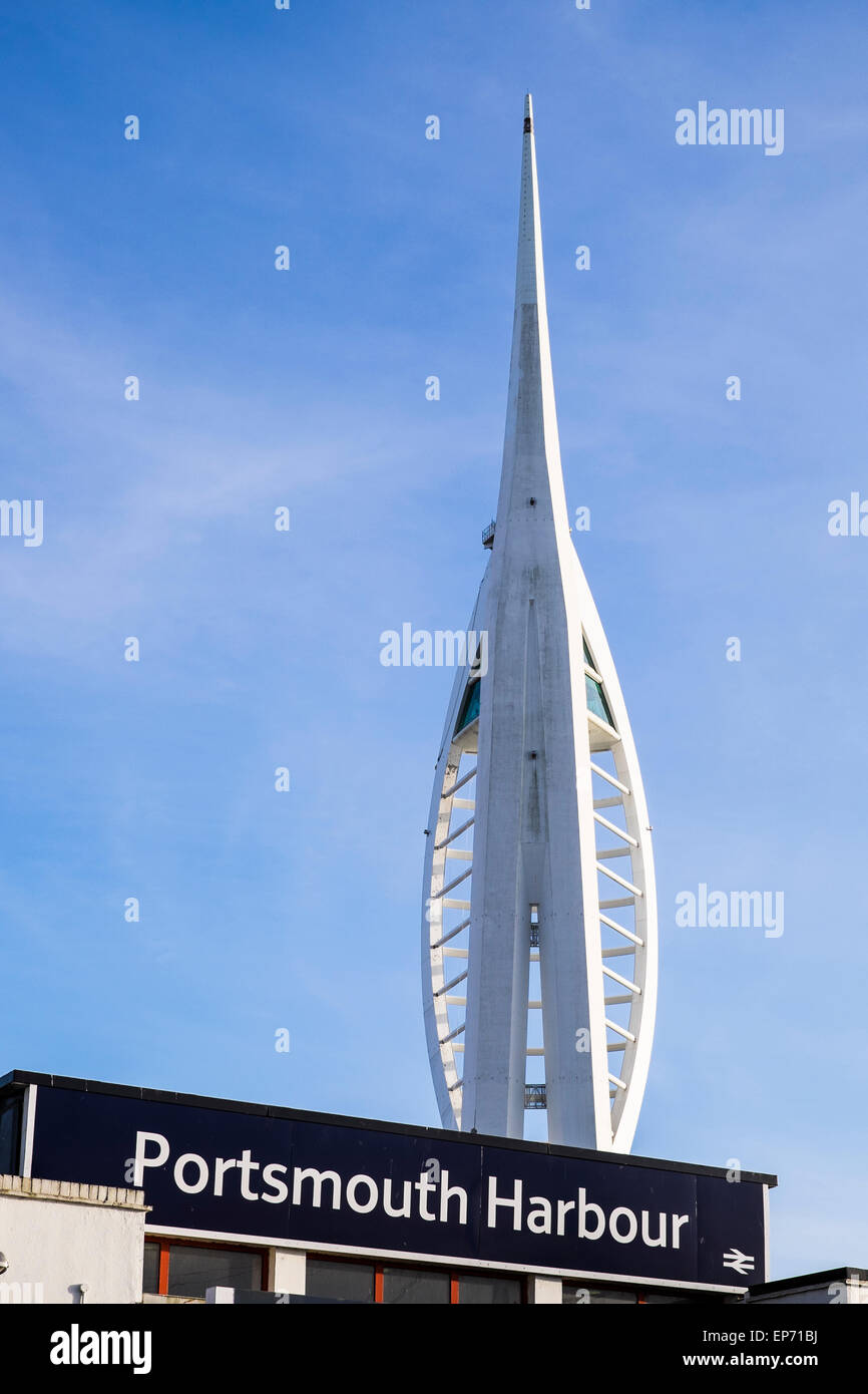 Spinnaker Tower - Le port de Portsmouth, Angleterre, Royaume-Uni Banque D'Images