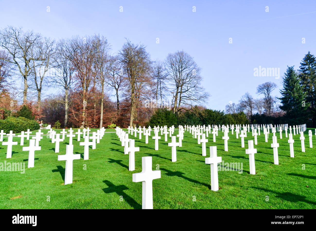 Plus de 5000 tombes de soldats américains au Luxembourg American
