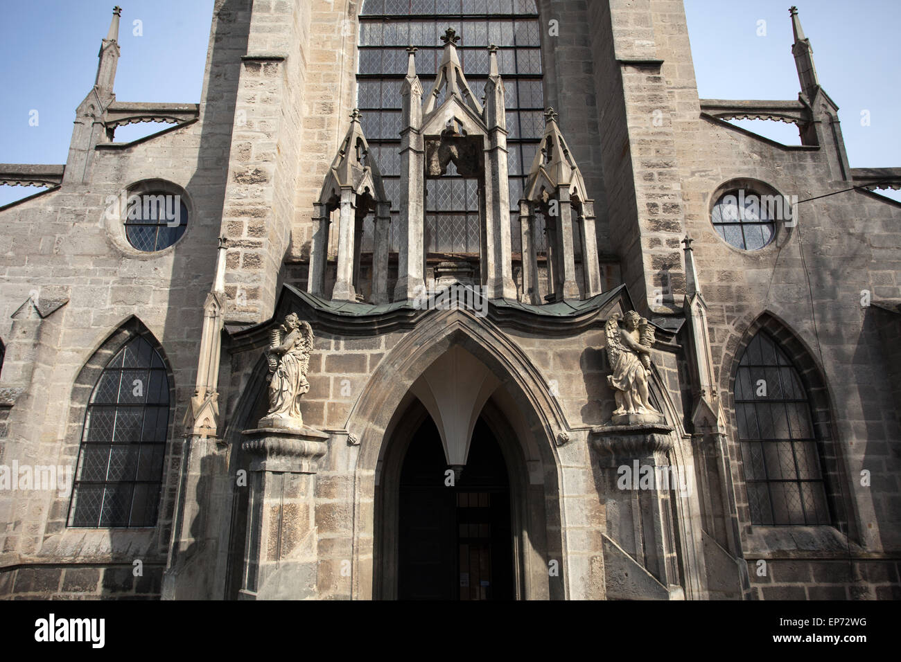 Kutna Hora : Cathédrale de l'Assomption de Notre-Dame Banque D'Images