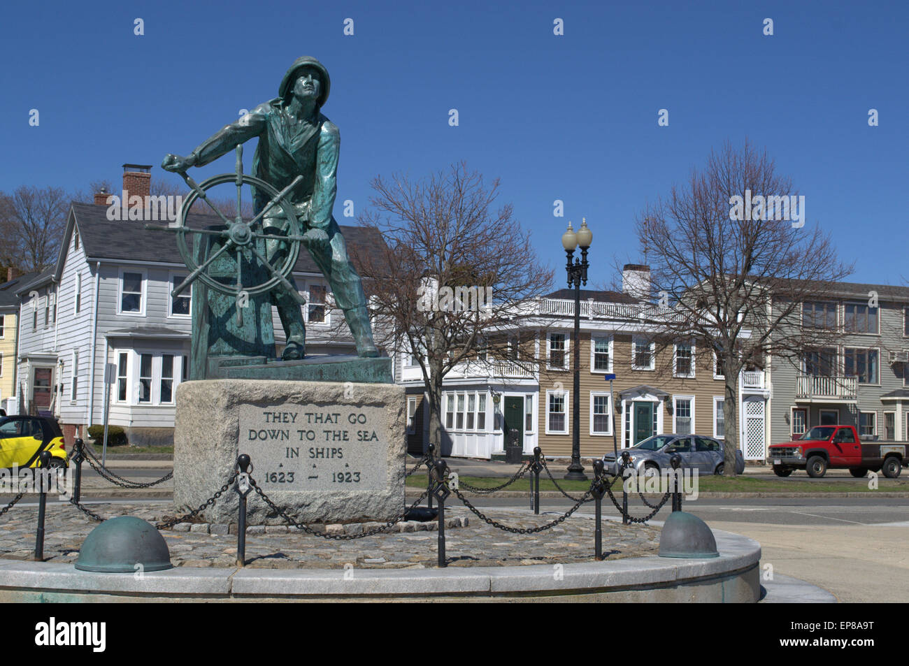 Tribute Memorial to the fishermen Banque D'Images