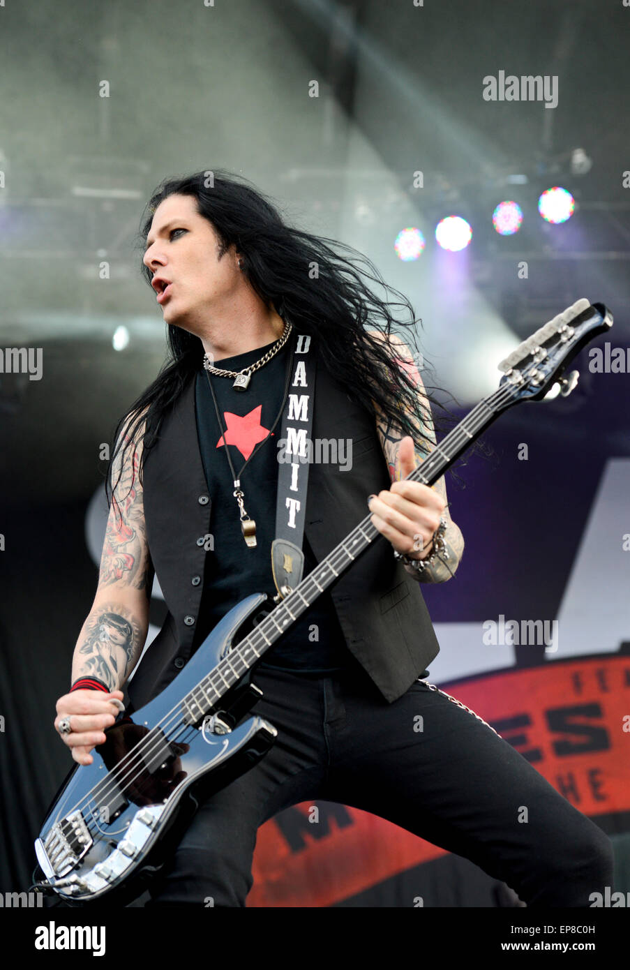 TODD KERNS de rémanents avec Myles Kennedy et les conspirateurs à la 'Monster' 2015 Rébellion Caroline de l'énergie Banque D'Images TODD KERNS de rémanents avec Myles Kennedy et les conspirateurs à la 'Monster' 2015 Rébellion Caroline de l'énergie Banque D'Images