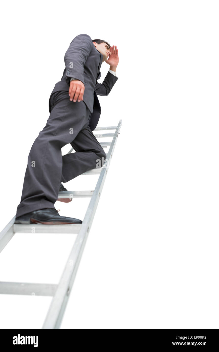 Low angle view of businessman standing Banque D'Images Low angle view of businessman standing Banque D'Images