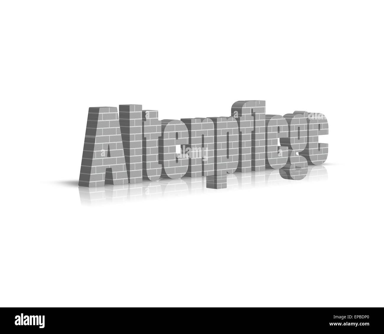 soins aux personnes âgées Banque D'Images