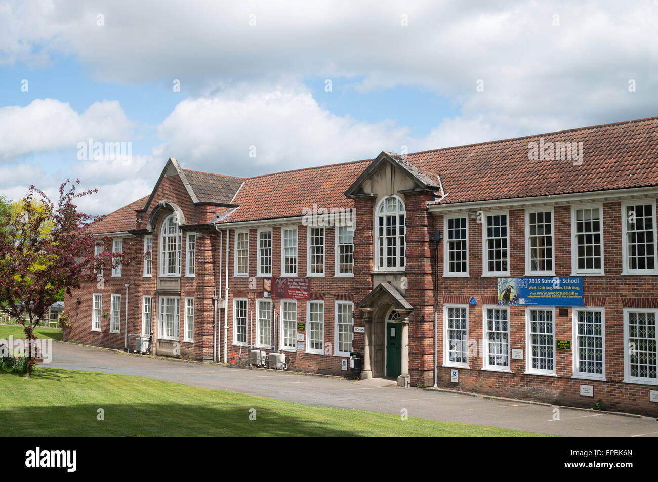 Collège et Malvern Worcestershire sud School of Art building, Worcestershire, Angleterre, RU Banque D'Images