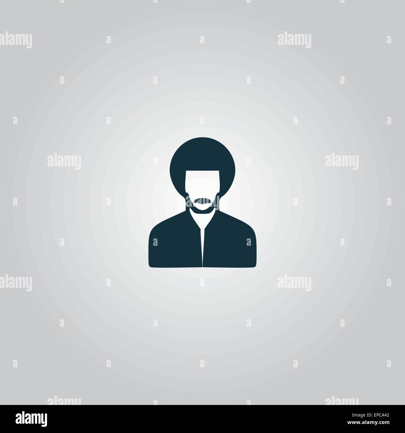 Rasta man. Illustration de Vecteur