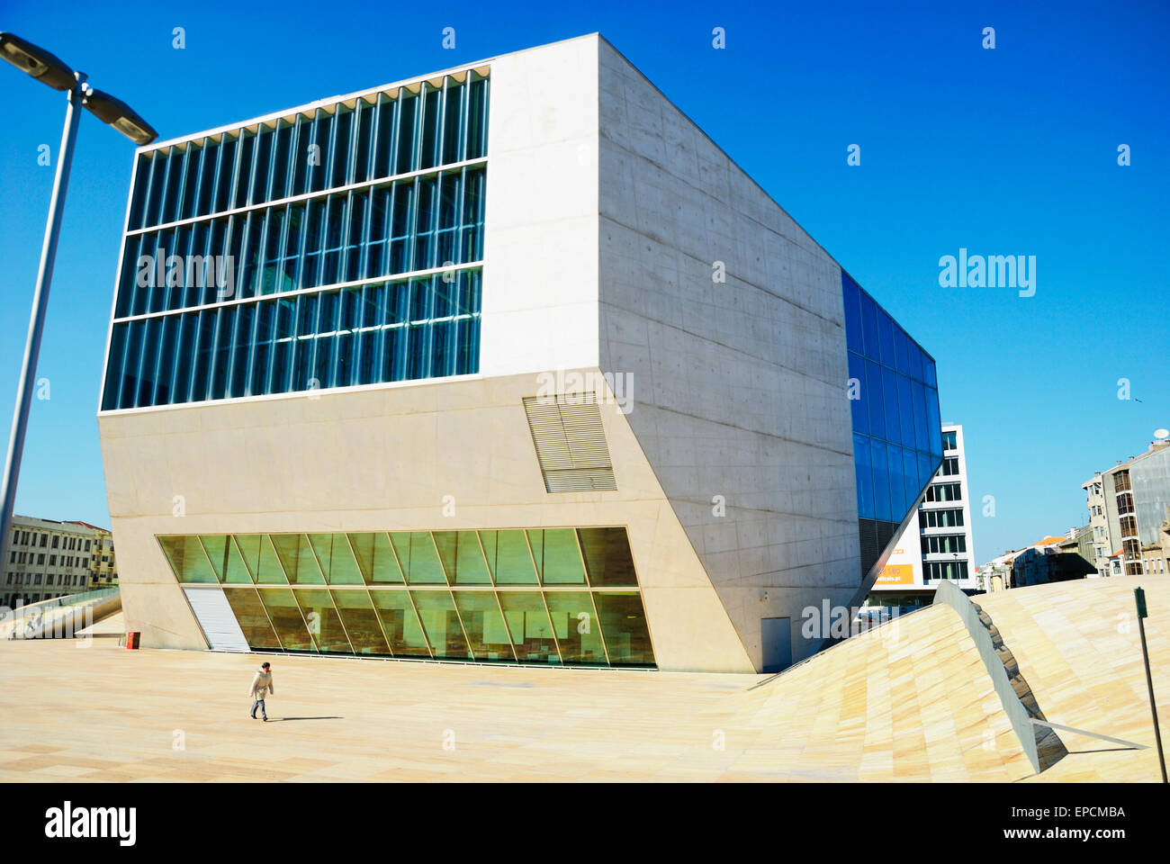 Portugal, Porto. Casa da Música Banque D'Images