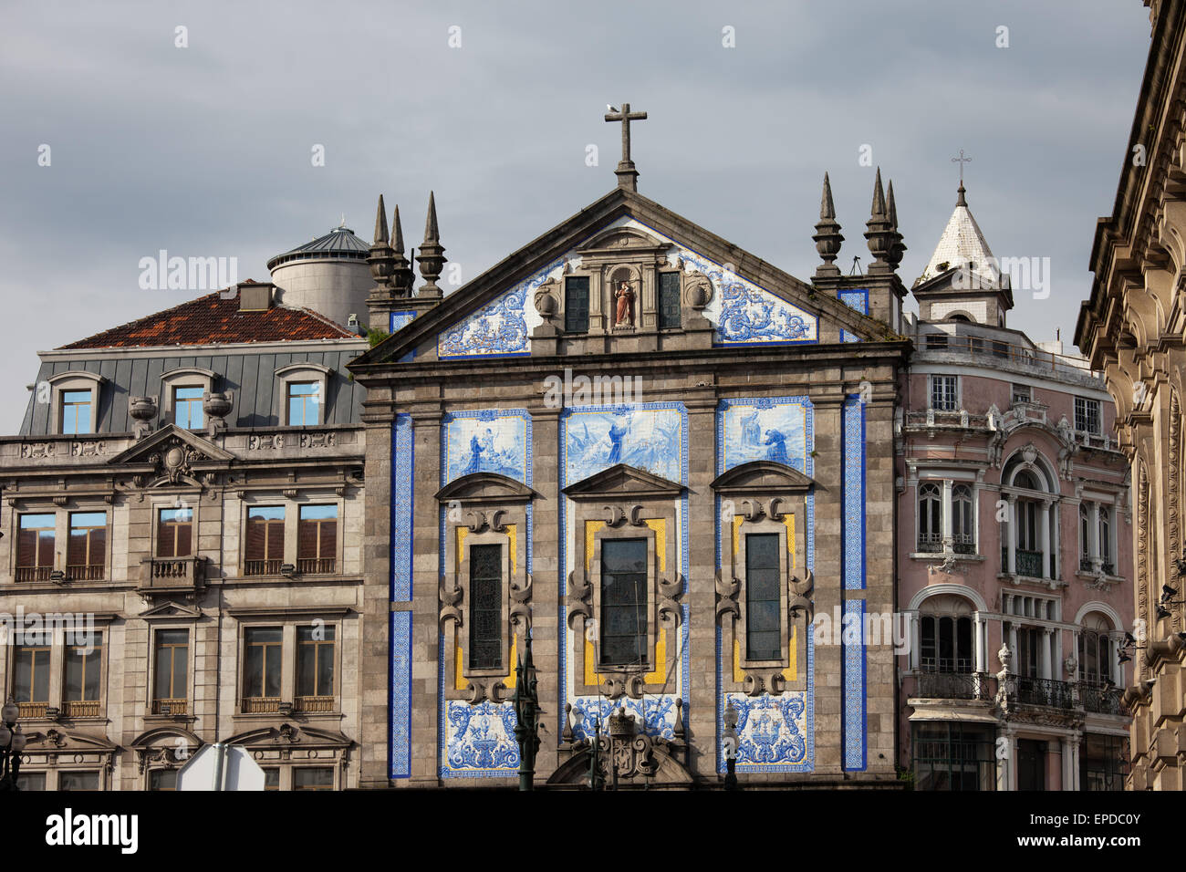 Saint Anthony's Church Congregados (Igreja de Santo Antonio dos Congregados) à Porto, Porto, Portugal. Style baroque 17e 100 Banque D'Images