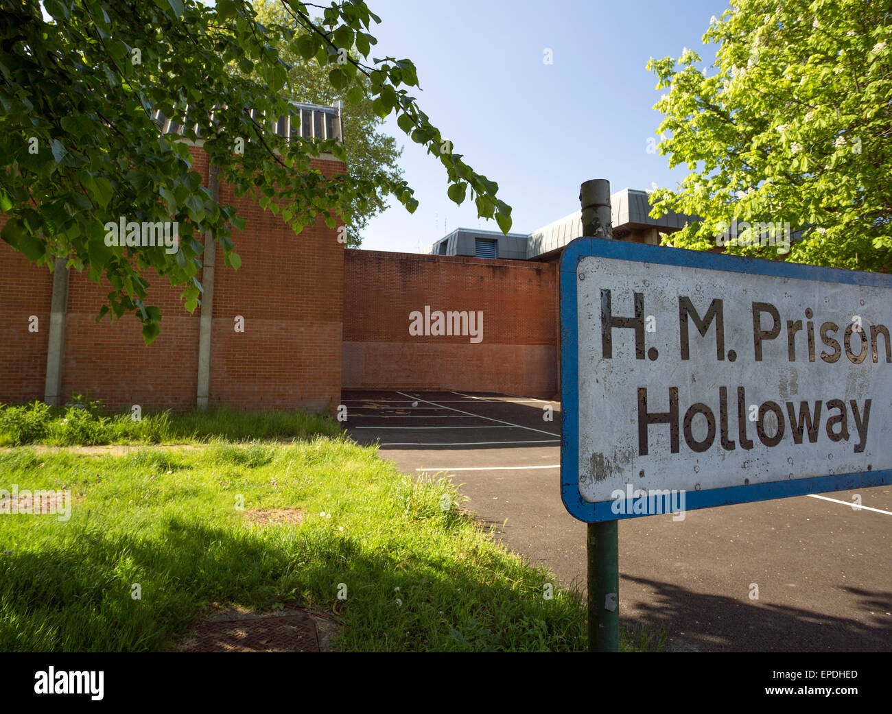 La prison de Holloway, au nord de Londres Banque D'Images