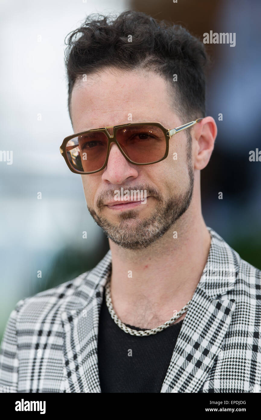 Cannes, France. 17 mai, 2015. Gilad Kahana à un photocall pour "une histoire d'amour et de ténèbres" 68ème Festival du Film de Cannes 2015 Palais du Festival, Cannes, France Crédit : James McCauley/Alamy Live News Banque D'Images