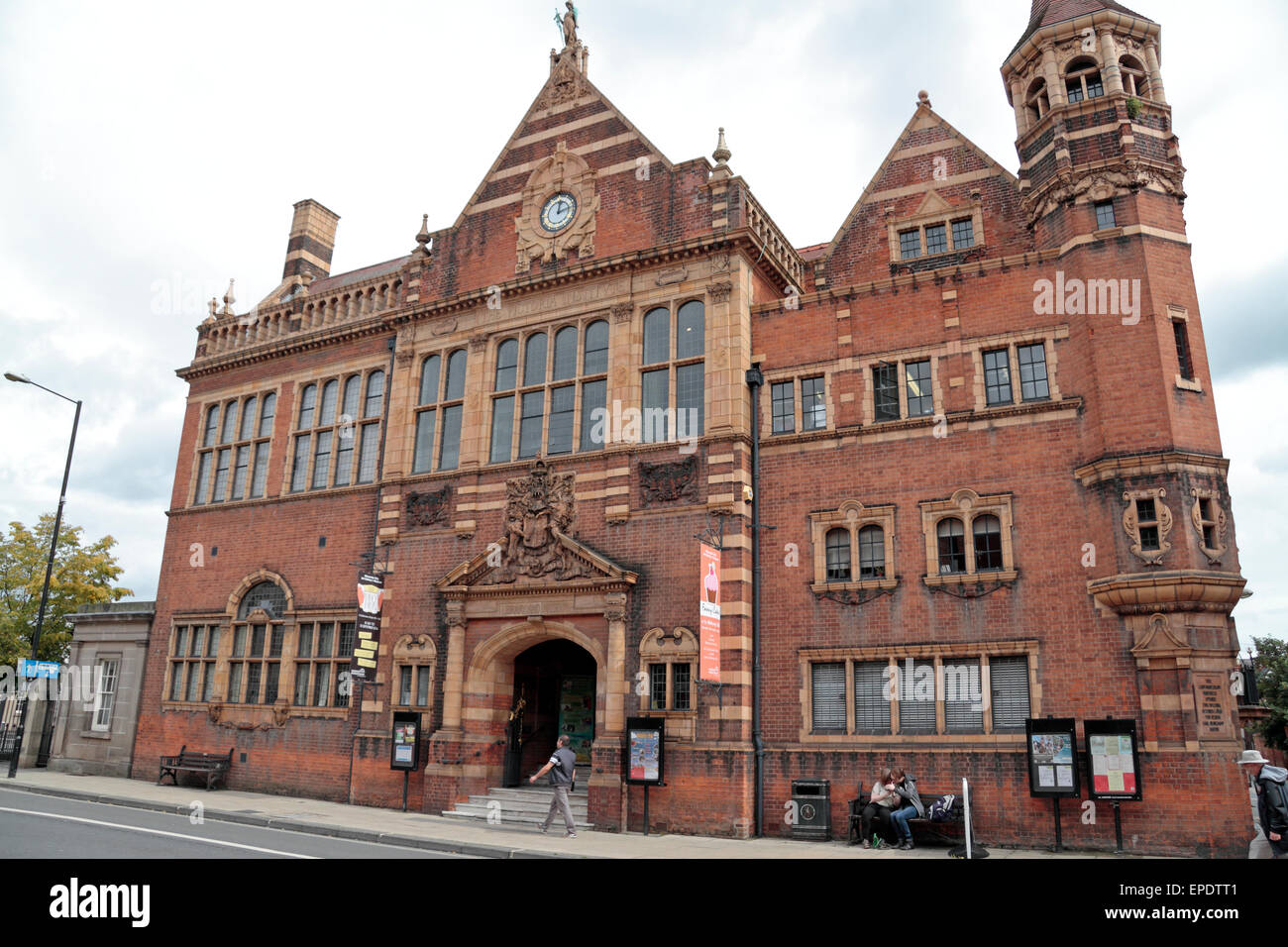 Le Worcester City Museum and Art Gallery, Foregate Street, Worcester, Worcestershire, Royaume-Uni. Banque D'Images