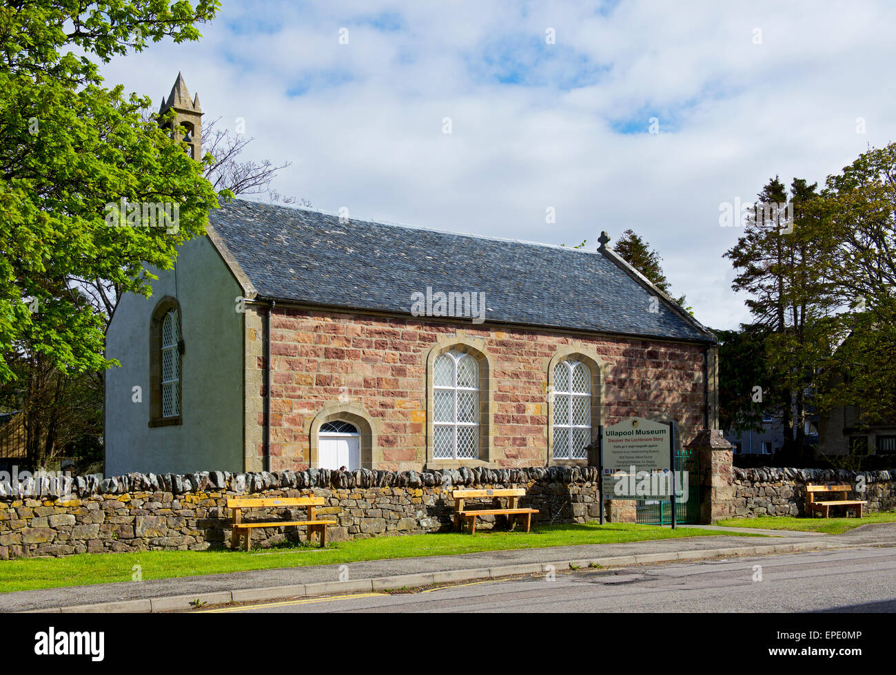 Le Musée d'Ullapool, Ross-shire, Scotland, UK Banque D'Images