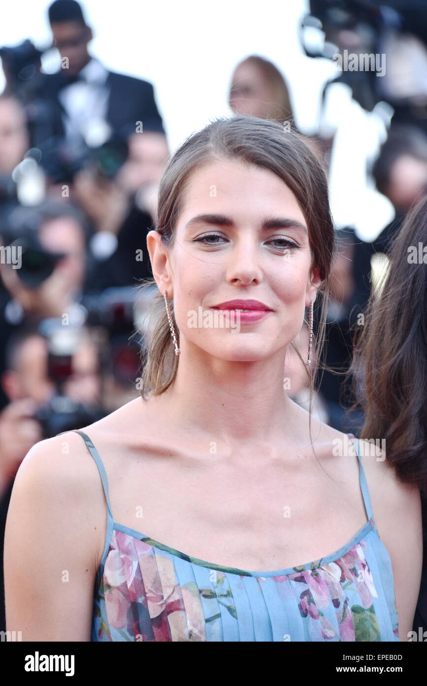 Charlotte Casiraghi/ assistant à la première tapis rouge Carol/68e Festival de Cannes / Festival de Cannes 2015/17.05,2015/photo alliance Banque D'Images