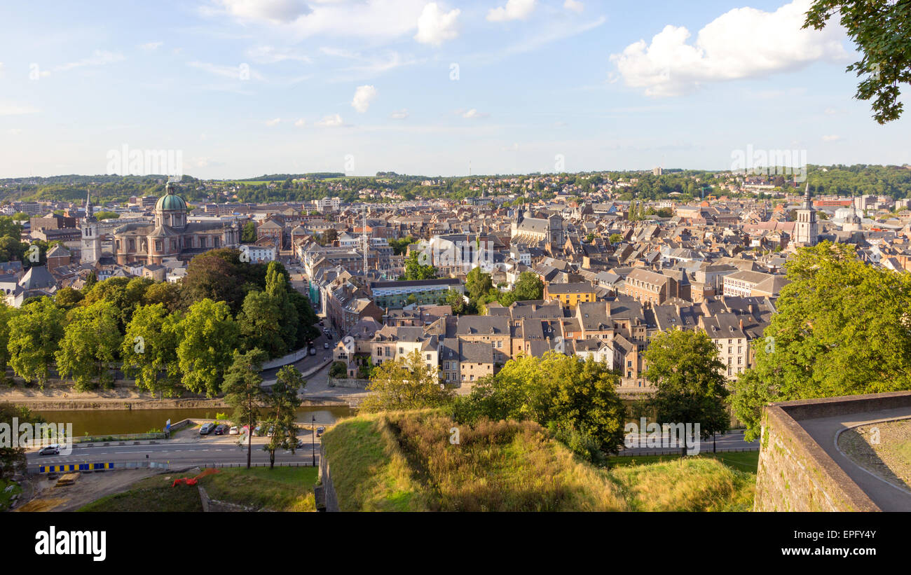 La ville de Namur, Ardennes, Belgique Banque D'Images