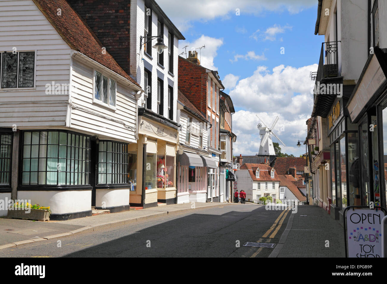 Moulin à vent rural angleterre Banque de photographies et d’images à
