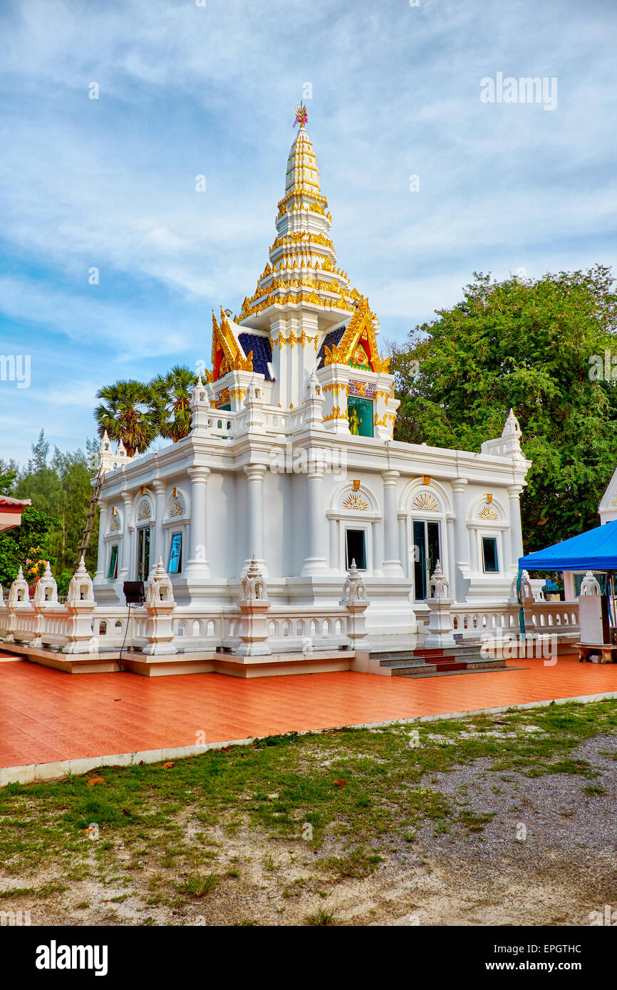 Buddist temple à Nai Harn, à Phuket Banque D'Images