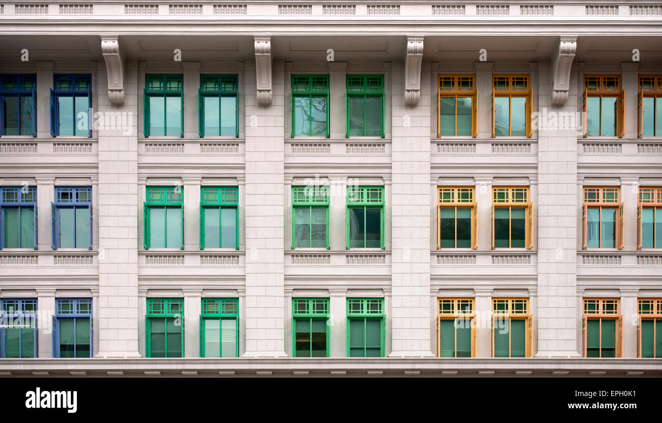 Fenêtres colorées Banque D'Images