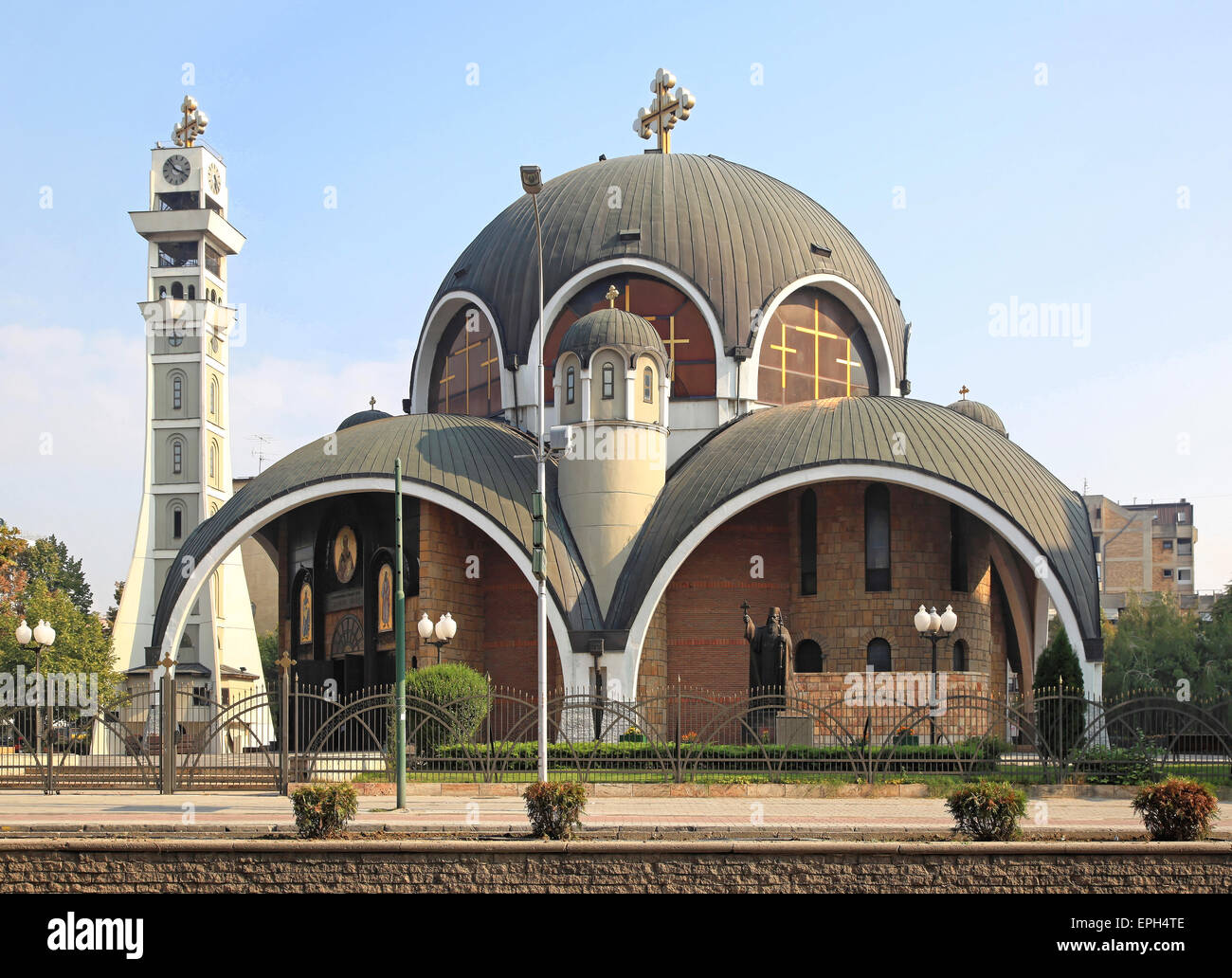 L'église orthodoxe Saint Clement Banque D'Images